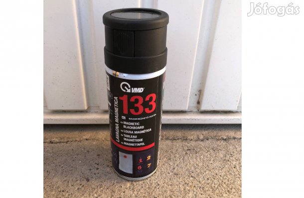 Fekete Fém réteget képző mágnesezhető festék táblafesték 400ml