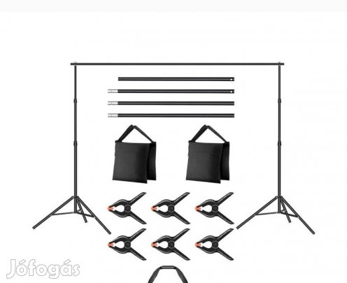 Fekete Fotóállvány