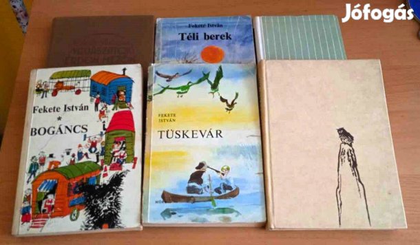 Fekete István Könyvcsomag 10 kötet: Vuk, Bogáncs, Tüskevár, Hu