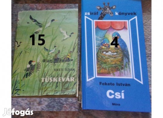 Fekete István Tüskevár Fekete István Csí Fekete István Hú Téli berek