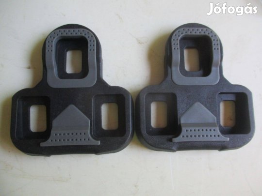 Fekete KEO rendszerű 0°-os elfordulású stopli versenykerékpáros cipőre