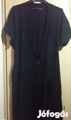 Fekete Kardigán női, 42~es hosszított