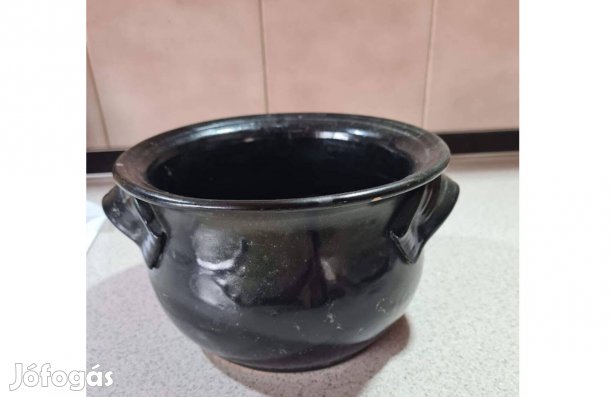 Fekete Kerámia Tál