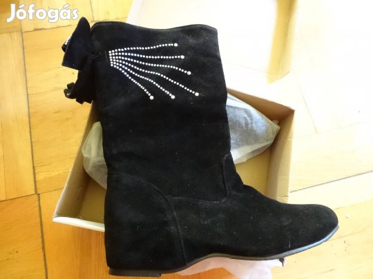 Fekete Női Csizma Uj Töredék Áron! Nöi Velurcsizma 41-es