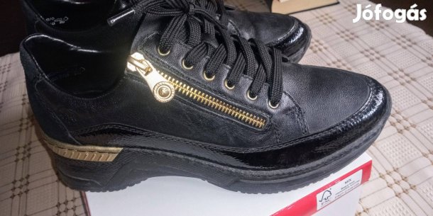 Fekete Rieker 38 as női cipő féláron eladó