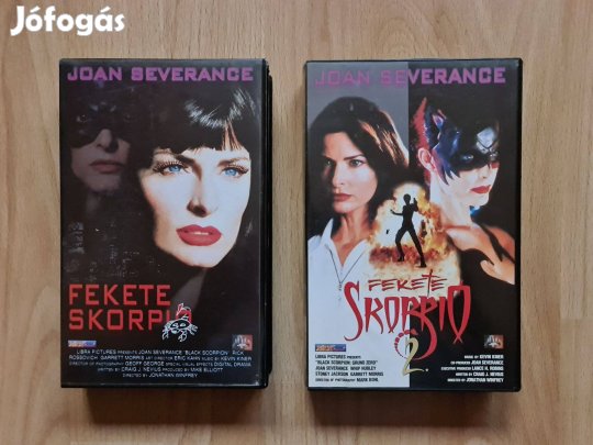 Fekete Skorpió 1 - 2 vhs video film kazetta