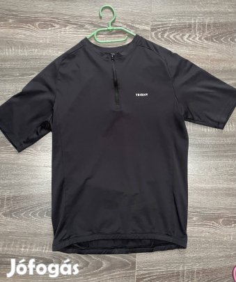 Fekete Triban kerékpáros mez 