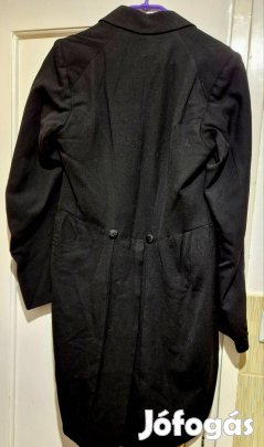 Fekete Vintage Frakk