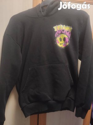 Fekete ,,Insane - I Feel Good" pulóver