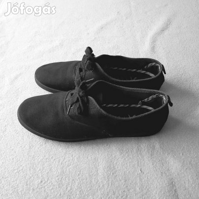 Fekete, női, vászoncipő, Atmosphere, 41-es