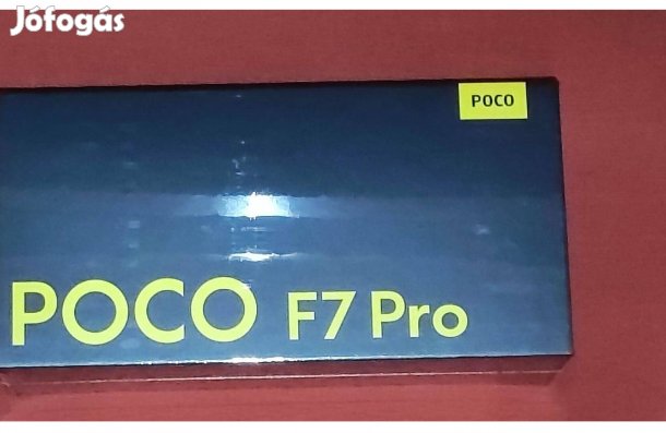 Fekete, új Xiaomi Poco F7 Pro 12/512 GB eladó
