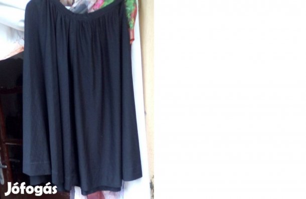 Fekete alkalmi szoknya 36-os megkímélt állapotú, nem szűk fazon