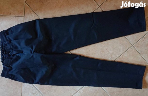 Fekete alkalmi ünneplő nadrág 152-158-as méret - mérve pontosan