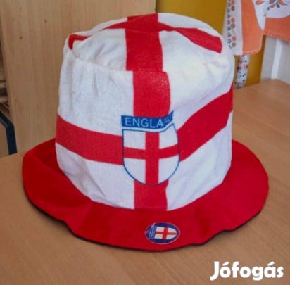 Fekete béléses plüss Anglia cilinderkalap