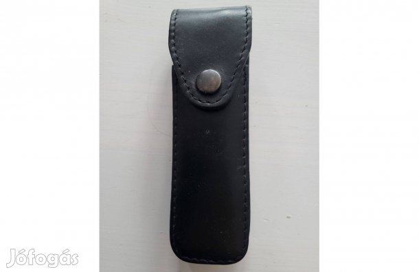 Fekete bőrtok bicskához, késhez
