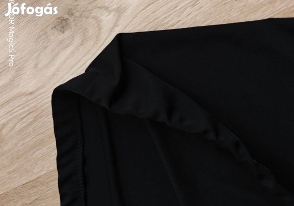 Fekete elasztikus női leggings XL