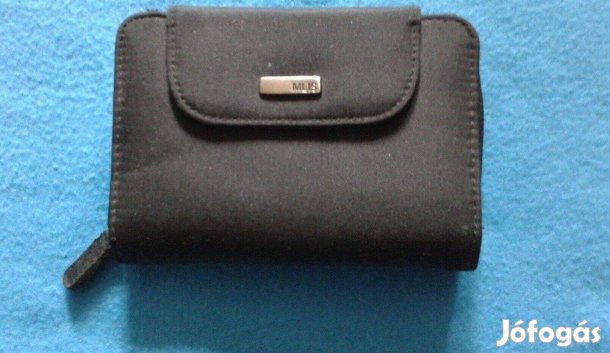 Fekete elegáns pénztárca, irattartó tárca