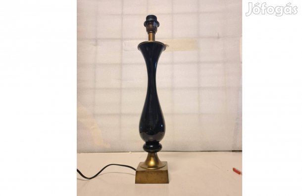 Fekete és antik bronz színű asztali lámpa 54 cm , Light & Living