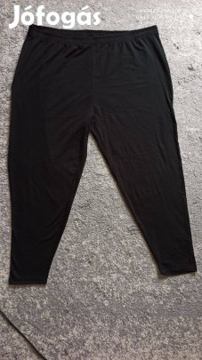 Fekete extra nagy méretű melegítő nadrág 60-as