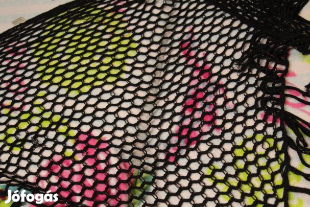 Fekete ezust kotott kendo, sal