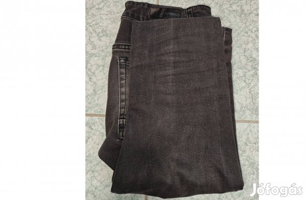 Fekete farmer nadrág, 164-es