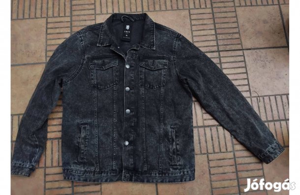 Fekete farmerdzseki XL