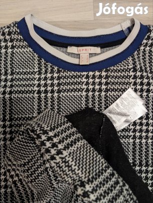 Fekete fehér mintás ruha