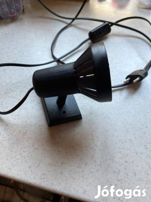 Fekete felszerelhető kislámpa