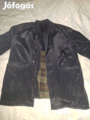 Fekete férfi kabát XXL