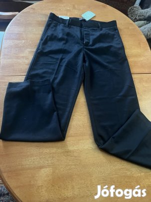 Fekete férfi szövet nadrág 32-es új