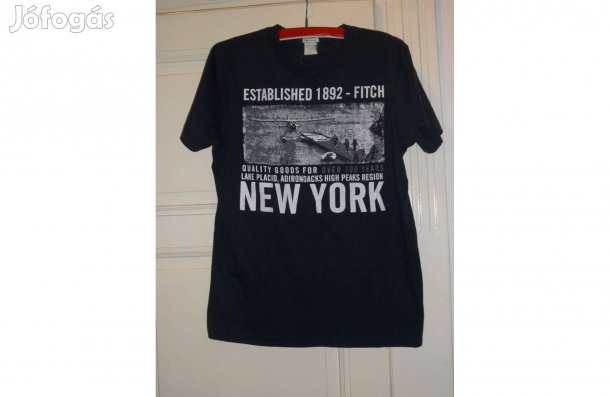 Fekete fiú póló, felső ( L-es )