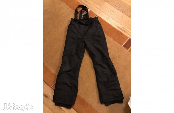 Fekete gyermek sínadrág + ajándék plüss!