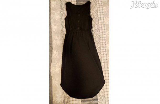Fekete hosszú ruha (XS)