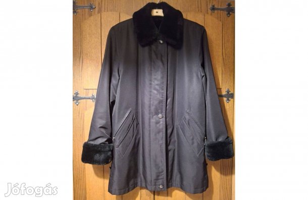 Fekete kabát L-XL méret