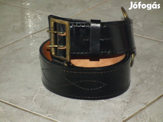 Fekete katonai derékszíj katonai öv nadrágszíj nr.7