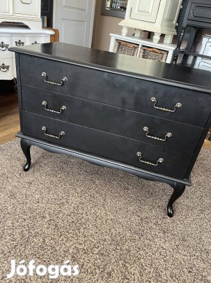 Fekete komód 63/83x40 eladó 40000 ft bp.-7 ker