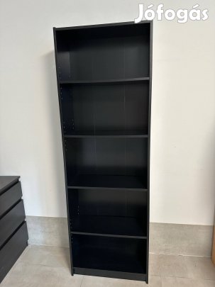 Fekete könyvespolc házhozszállítással 