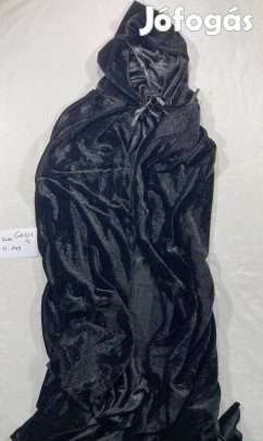 Fekete köpeny, fekete palást, új GH121