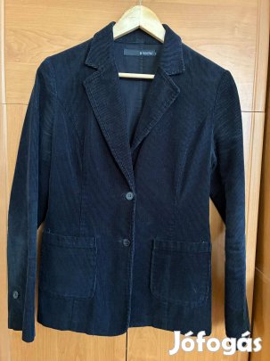 Fekete kordbársony blézer