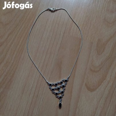 Fekete köves csodaszép nyaklánc