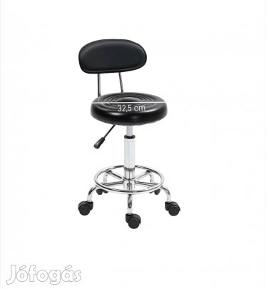 Fekete kozmetikai szék