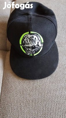 Fekete különleges baseball sapka, ritkaság.M-L