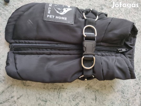 Fekete kutyakabát (mini)