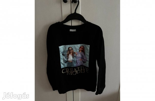 Fekete lány pulóver Destination 146 152