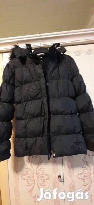 Fekete leány kabát