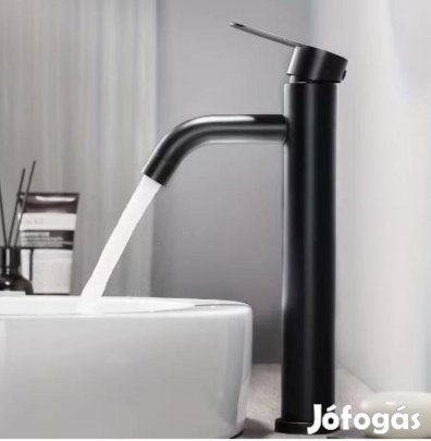 Fekete mosdócsaptelep, csap