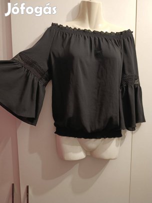 Fekete női csinos felső