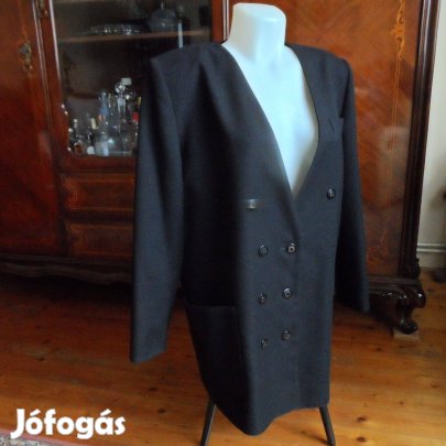 Fekete női zakó blézer 50-es