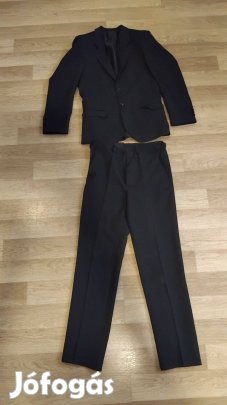 Fekete öltöny zakó 36os, nadrág 40es eladó