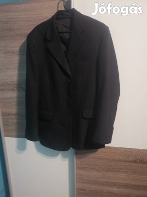 Fekete öltöny-zakó 50-es